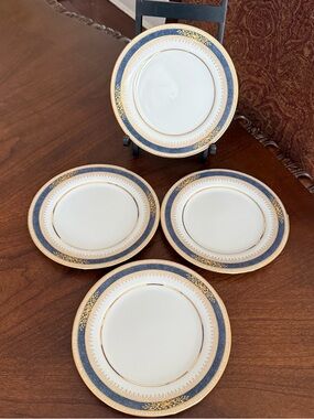 Set of 4 Vintage Noritake Japan Lamarre Pattern #6859 Bread & Butter Plates